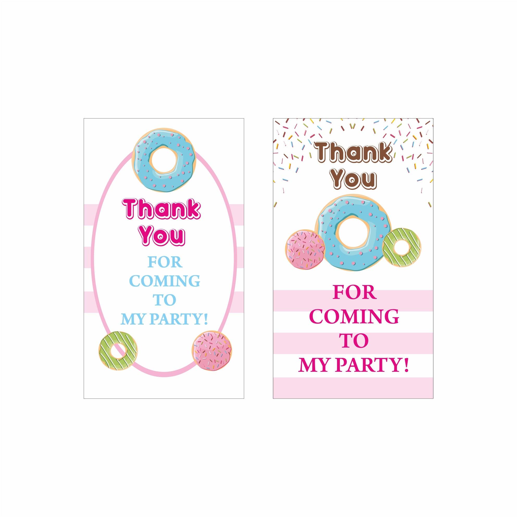 Donut theme Party Decorations Kit - 80 pieces Combo Pack BIRTHDAYS Pretty UR Party