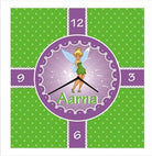 Personalised TinkerBell Clock THEME PARTIES Pretty UR Party