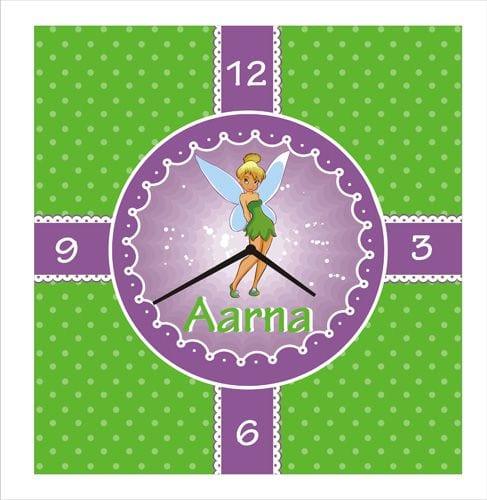 Personalised TinkerBell Clock THEME PARTIES Pretty UR Party