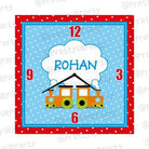 Personalised Train Clock THEME PARTIES Pretty UR Party
