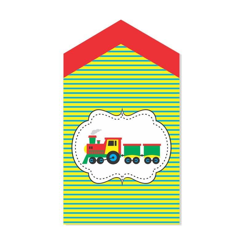 Train Party Decorations Kit - 80 Pieces Combo Pack BIRTHDAYS Pretty UR Party