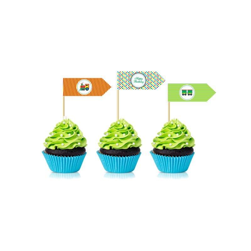 Train Tableware Package BIRTHDAYS Pretty UR Party