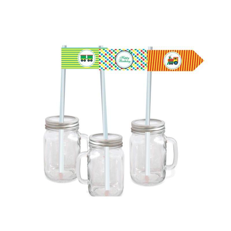 Train Tableware Package BIRTHDAYS Pretty UR Party