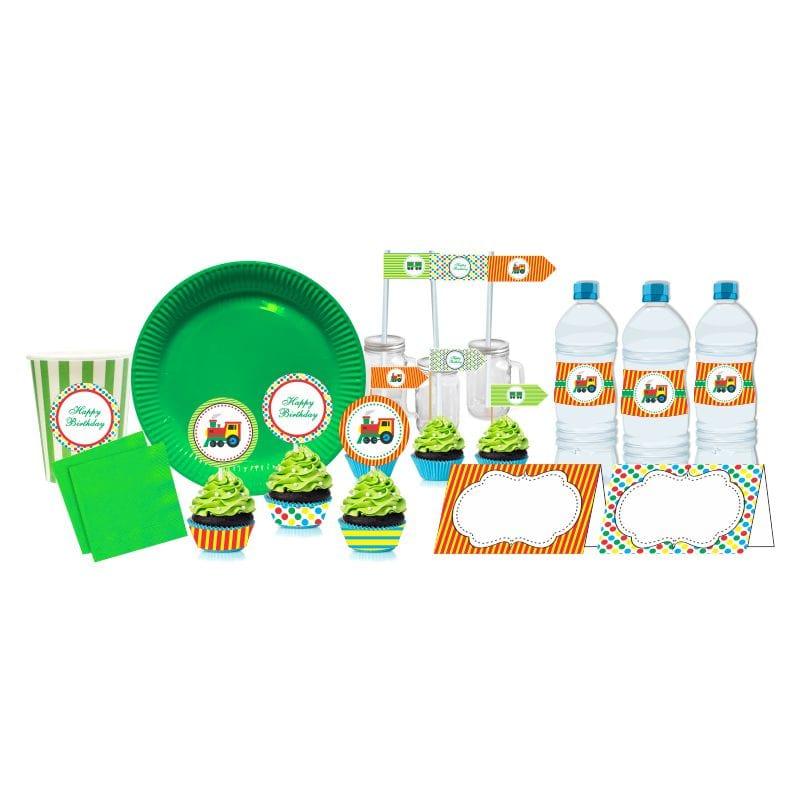 Train Tableware Package BIRTHDAYS Pretty UR Party