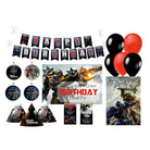 Transformers Party Decorations Kit - 80 Pieces Combo Pack BIRTHDAYS Pretty UR Party