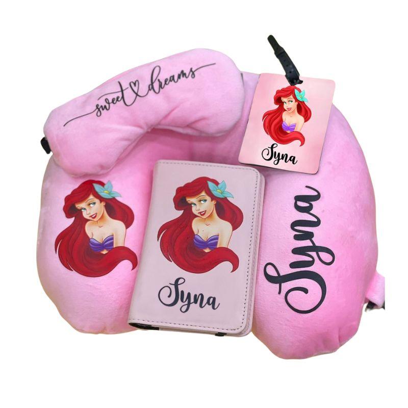 Personalised Ariel the Mermaid Travel Combo - Set of 4 RETURN GIFTS PRETTY UR PARTY