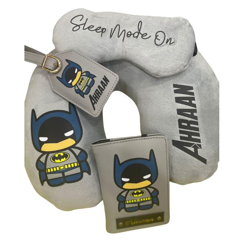 Personalised Superhero Travel Combo - Set of 4 RETURN GIFTS PRETTY UR PARTY