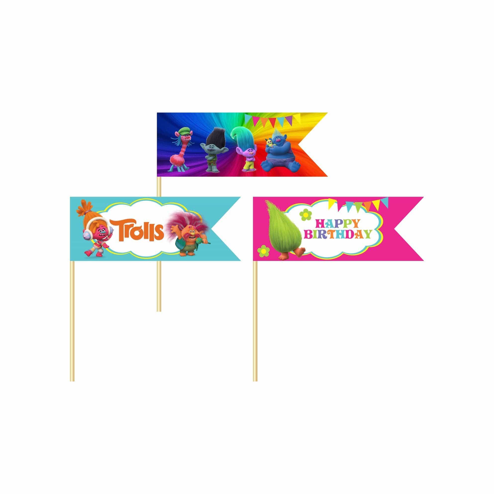 Trolls Theme Picks THEME PARTIES Pretty UR Party