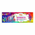 Personalized Trolls Theme Banner 30in ALL PARTY SUPPLIES Pretty UR Party