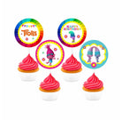 Trolls Theme Cupcake Toppers THEME PARTIES Pretty UR Party
