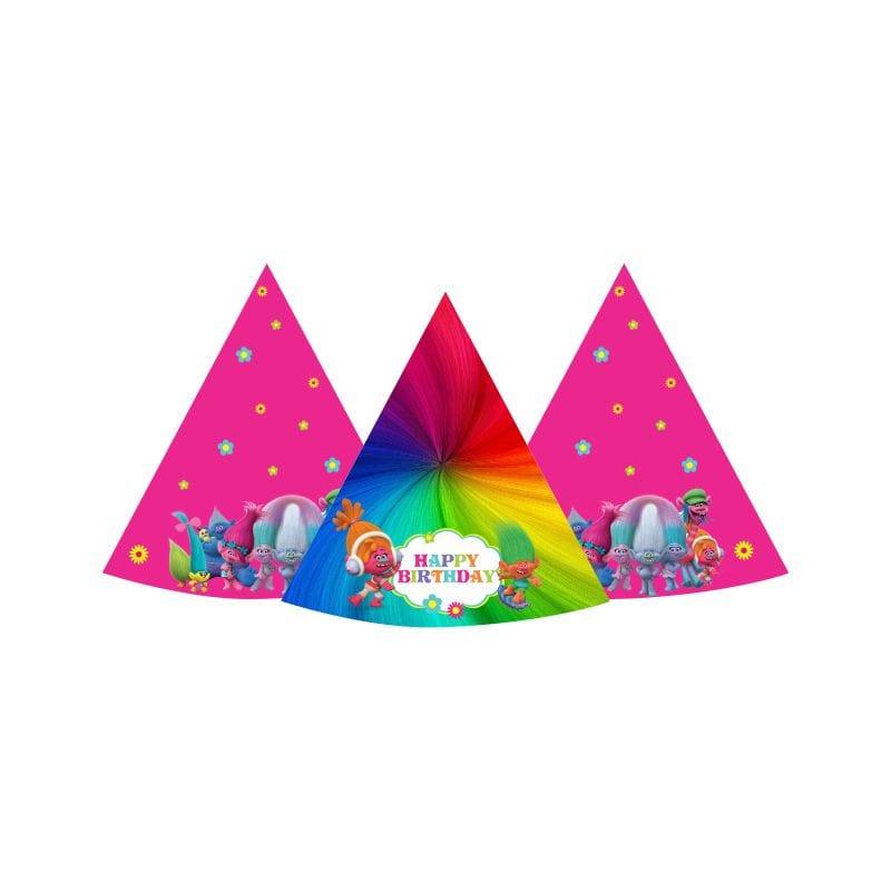 Trolls Party Decorations Kit - 80 Pieces Combo Pack BIRTHDAYS Pretty UR Party