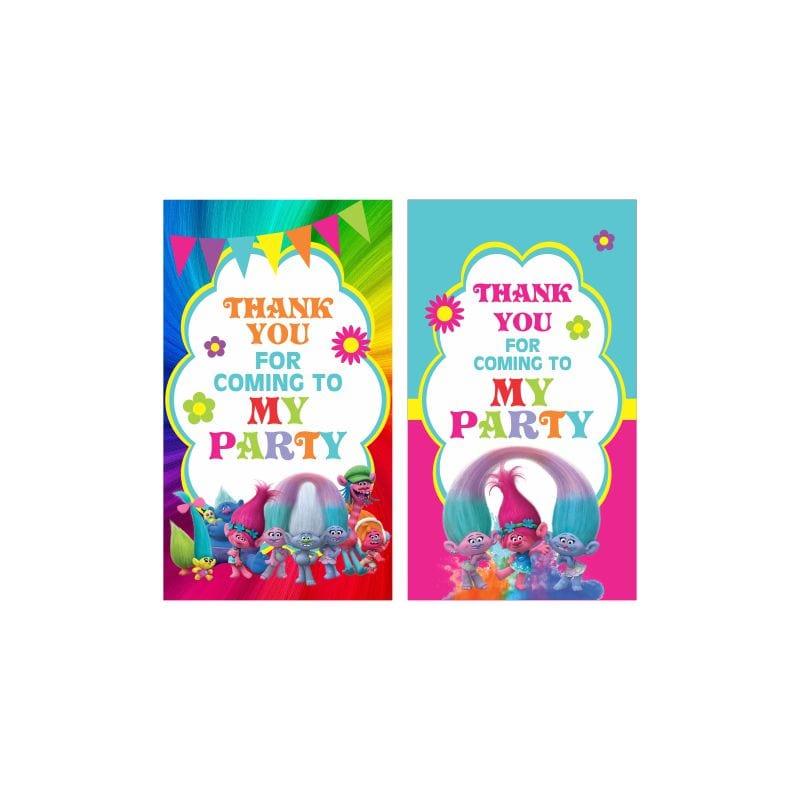 Trolls Party Decorations Kit - 80 Pieces Combo Pack BIRTHDAYS Pretty UR Party