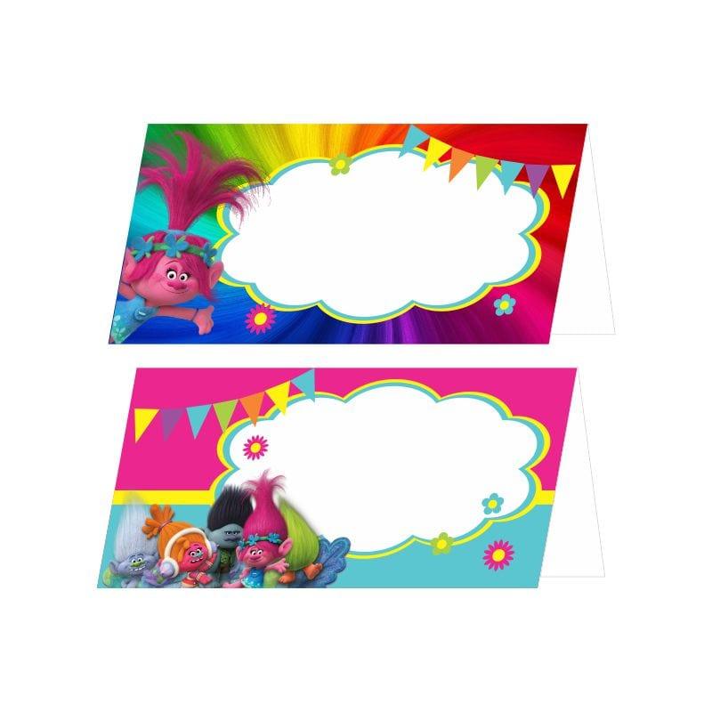Trolls Tableware Package - 67 pieces Pack BIRTHDAYS Pretty UR Party