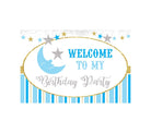 Twinkle Twinkle Little Star Boy Entrance Banner / Door Sign THEME PARTIES Pretty UR Party