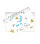 Twinkle Twinkle Little Star Boy Table Mats THEME PARTIES Pretty UR Party