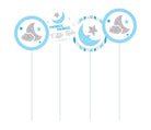 Twinkle Twinkle Little Star Boy Cupcake Toppers THEME PARTIES Pretty UR Party