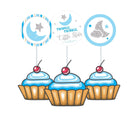 Twinkle Twinkle Little Star Boy Cupcake Toppers THEME PARTIES Pretty UR Party