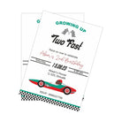 Two Fast Theme Invitations ALL PARTY SUPPLIES Pretty UR Party
