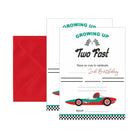Two Fast Theme Invitations ALL PARTY SUPPLIES Pretty UR Party