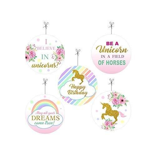 Unicorn Party Decorations Kit - 80 pieces combo Pack THEME PARTIES Pretty UR Party