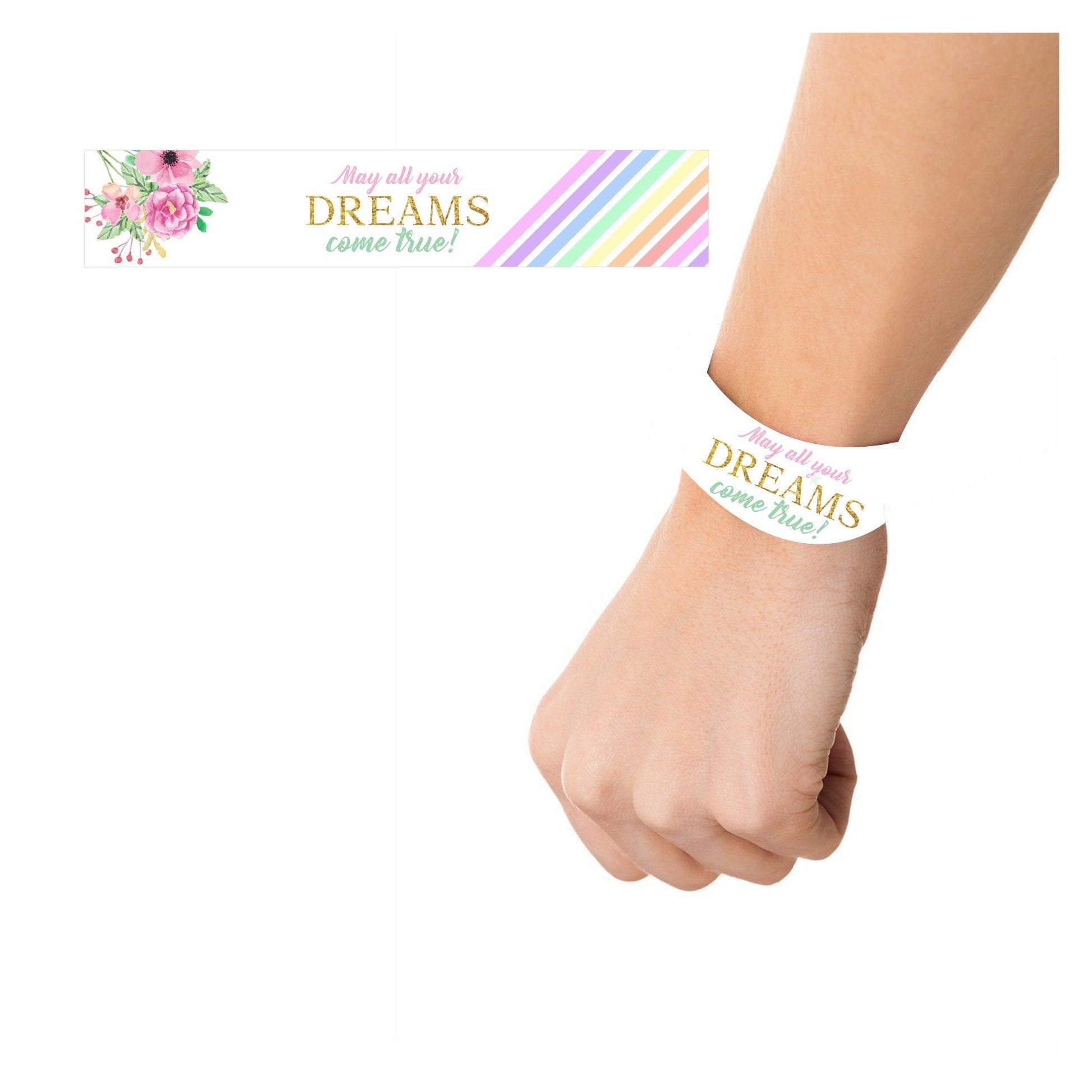 Unicorn Wrist Bands - Pack of 10 THEME PARTIES Pretty UR Party