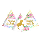 Unicorn Theme Hats - Pack of 10 THEME PARTIES Pretty UR Party