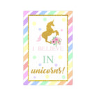 Unicorn Poster 01 THEME PARTIES Pretty UR Party