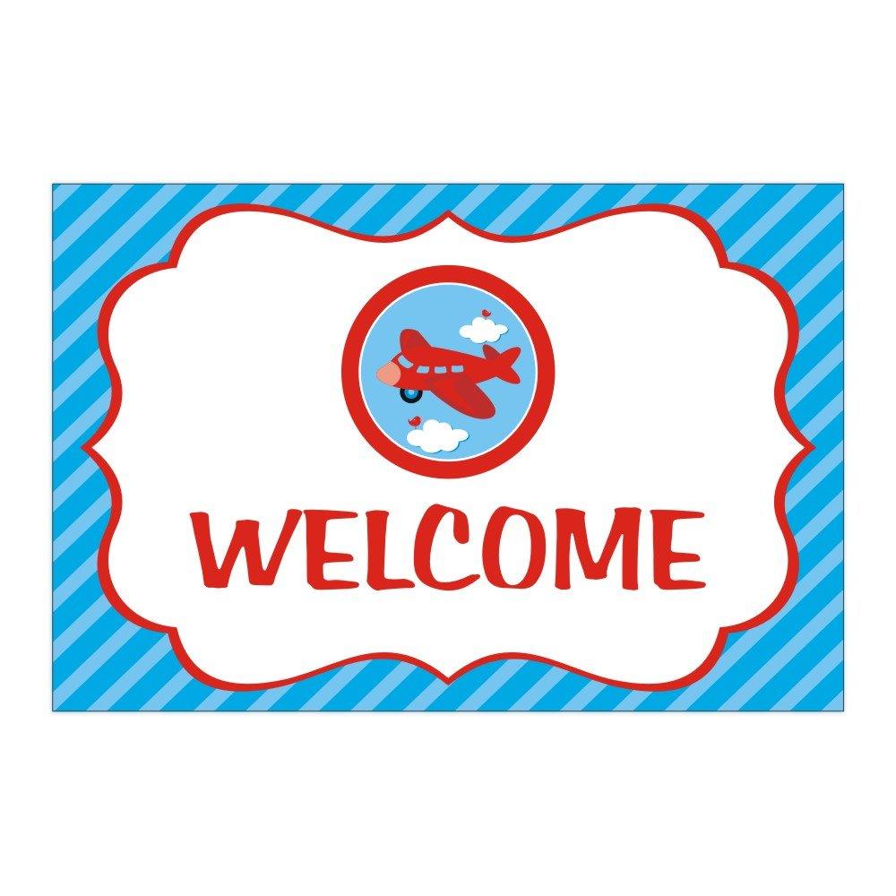 Airlines Party Decorations Kit 80 pcs Combo Pack THEME PARTIES Pretty UR Party