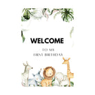 Wild One theme Entrance Banner / Welcome Sign THEME PARTIES Pretty UR Party