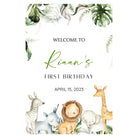 Wild One theme Entrance Banner / Welcome Sign THEME PARTIES Pretty UR Party