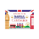 London Party Decorations Package - 70 pieces Combo BIRTHDAYS Pretty UR Party