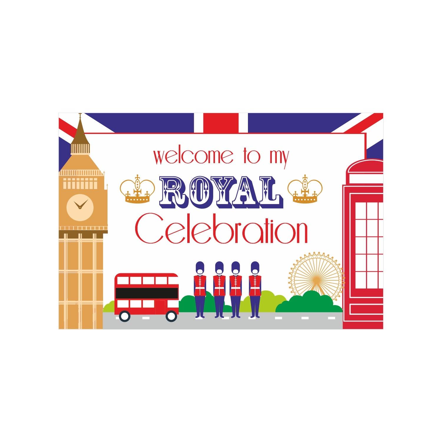 London Party Decorations Package - 70 pieces Combo BIRTHDAYS Pretty UR Party
