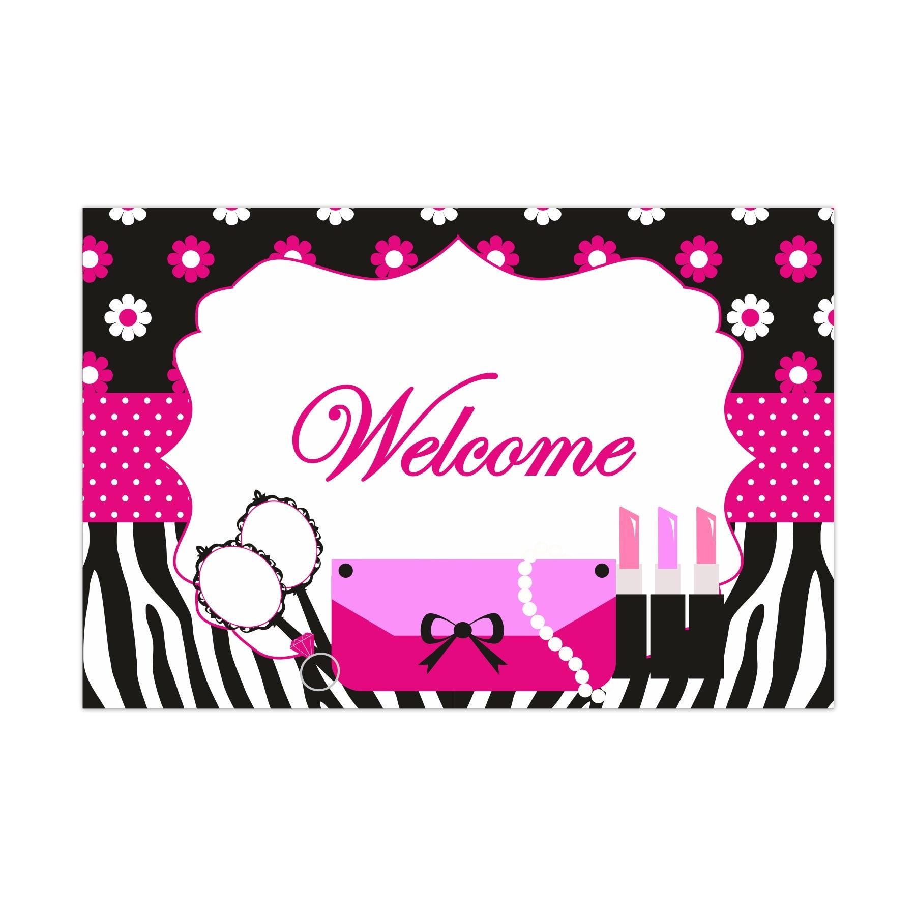 Glam Diva Party Decorations Kit - 80 pieces Combo Pack THEME PARTIES Pretty UR Party