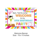 Gymnastics theme Party Decorations Kit - 80 Pieces Combo Pack BIRTHDAYS Pretty UR Party