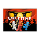 Ninjago theme Party Decorations Kit - 80 Pieces combo pack PACKAGES Pretty UR Party