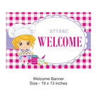 Little Baker Party Decorations Package - 70 pieces Combo BIRTHDAYS Pretty UR Party