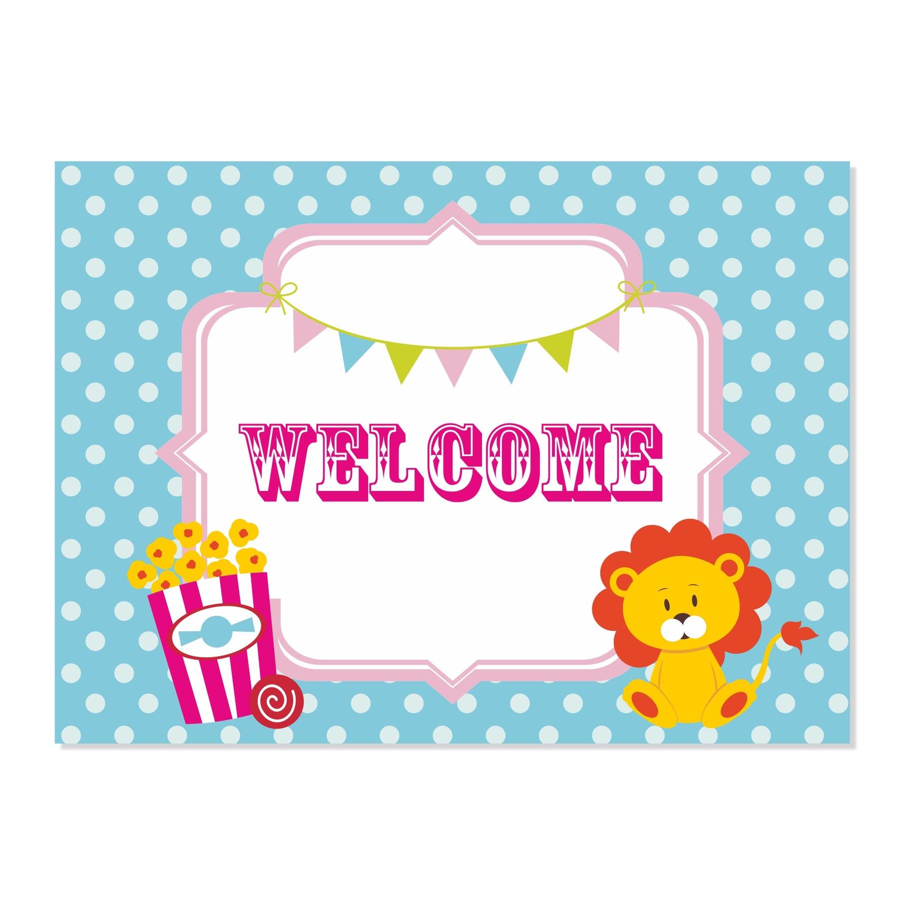 Girly Carnival Party Decorations Kit - 80 Pieces Combo Pack PACKAGES Pretty UR Party