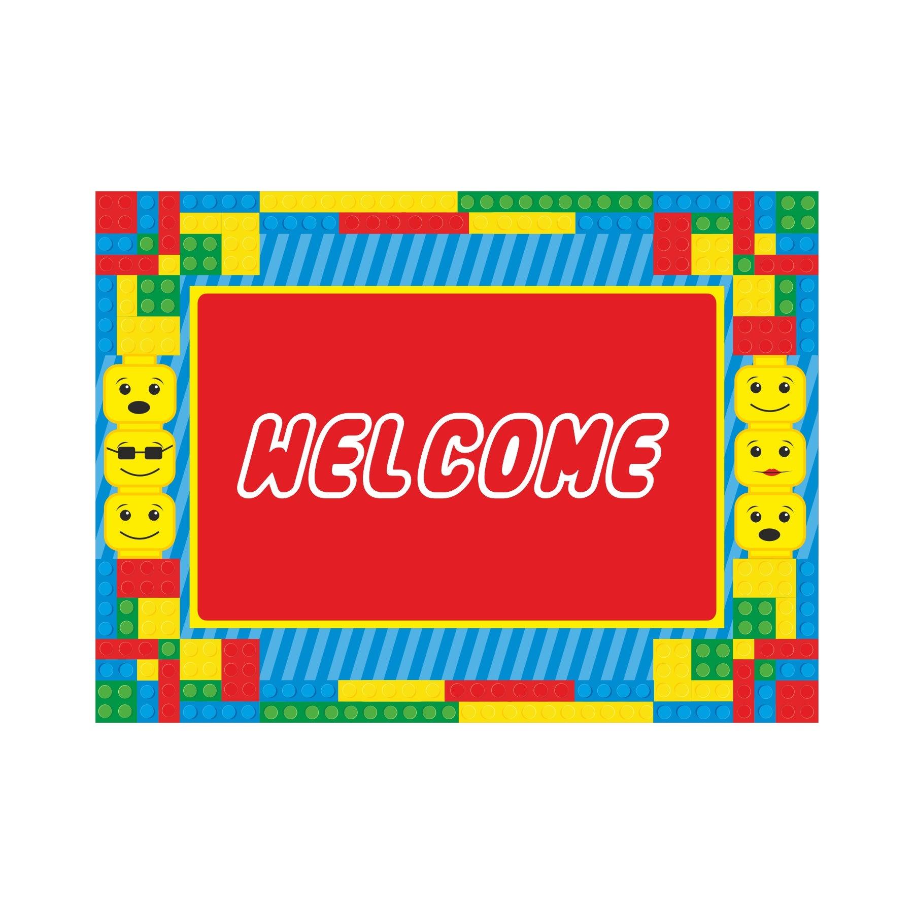 Lego inspired Party Decorations Kit - 80 pcs combo pack PACKAGES Pretty UR Party