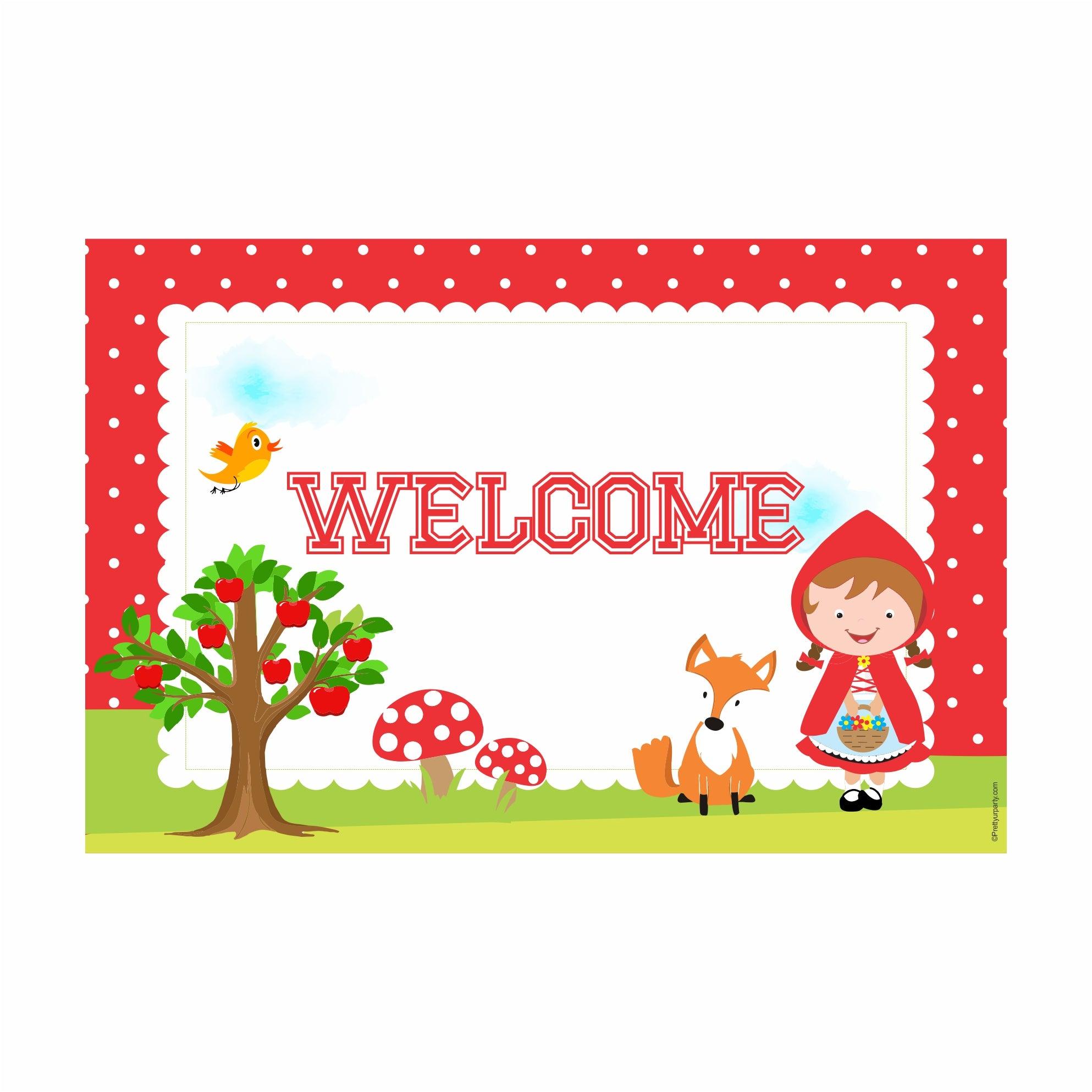 Little Red Riding Hood Decorations Package - 70 pieces Combo PACKAGES Pretty UR Party