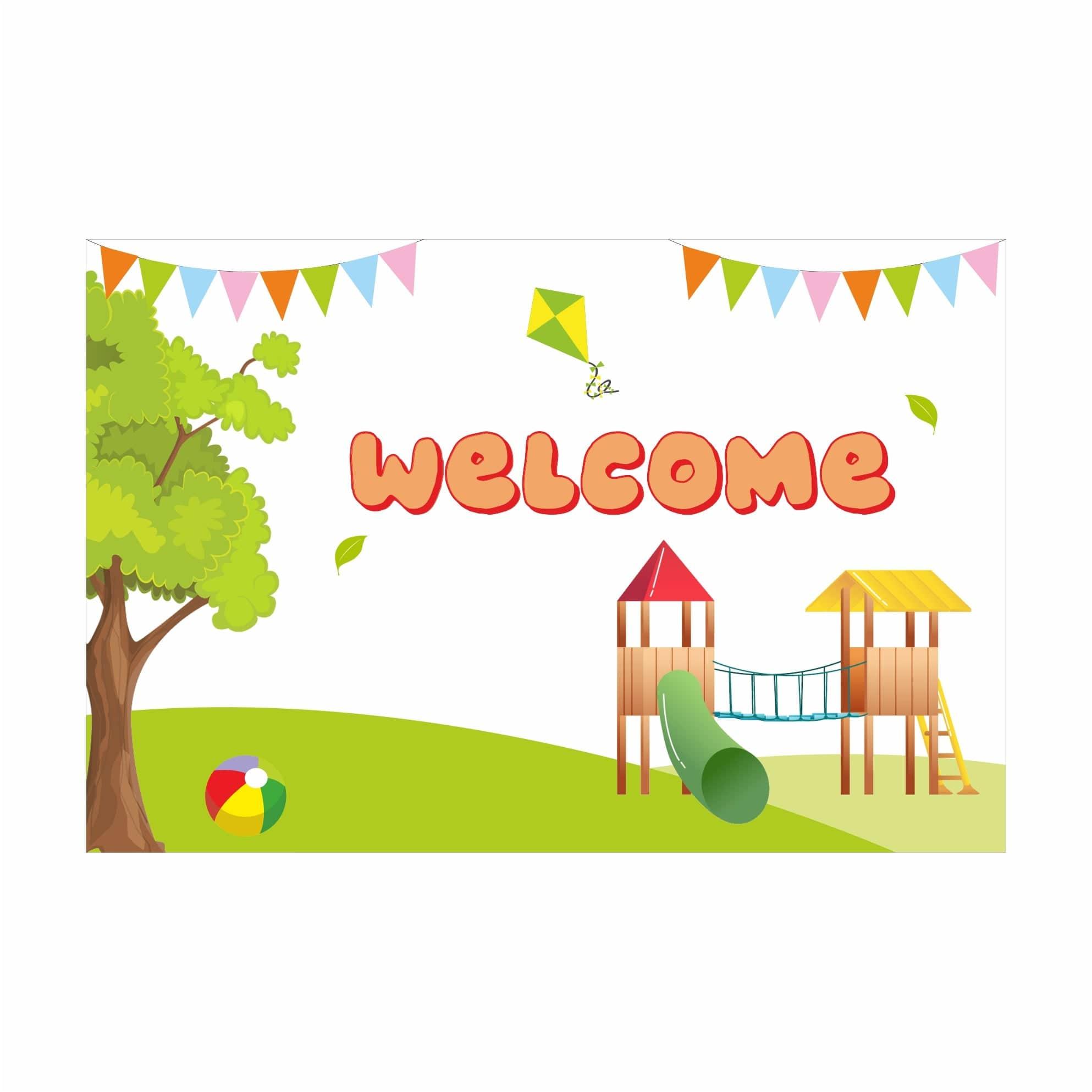 Play Ground Party Decorations Kit- 80 Pieces Combo pack BIRTHDAYS Pretty UR Party