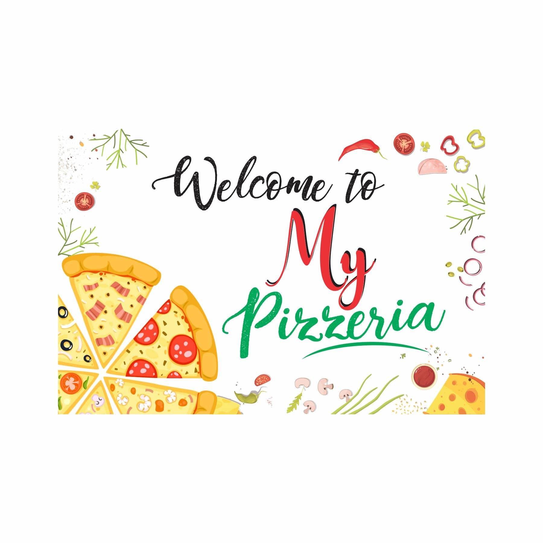 Pizza Party Decorations Kit - 80 Pieces Combo Pack BIRTHDAYS Pretty UR Party