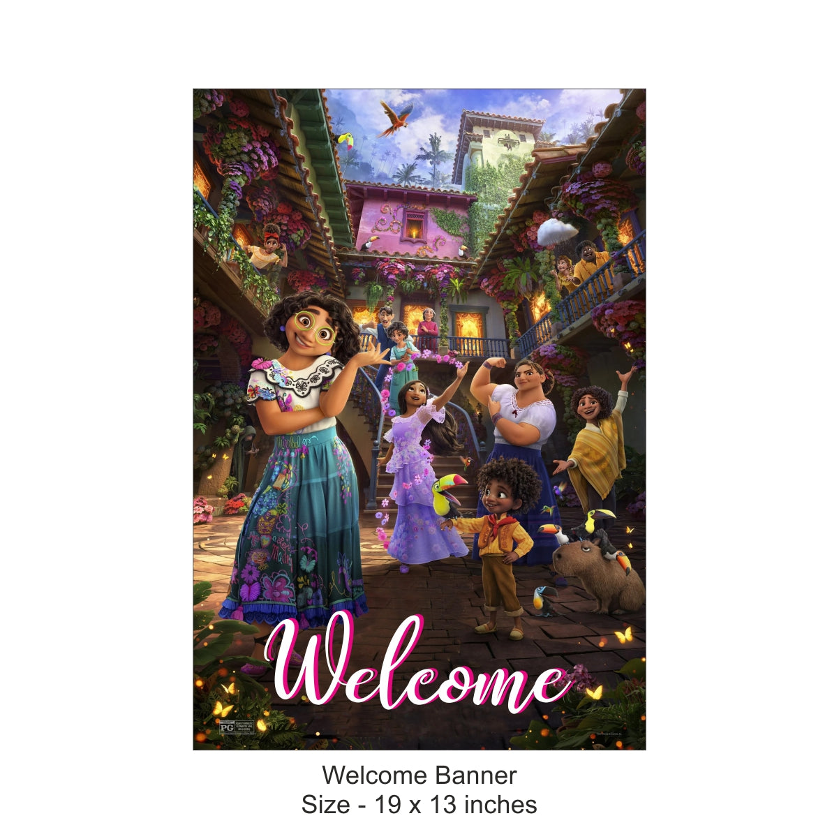 Disney Encanto theme Party Decorations Kit - 80 Pieces combo pack PACKAGES Pretty UR Party