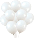 White Latex Balloons - Pack of 50 ALL PARTY SUPPLIES Pretty UR Party