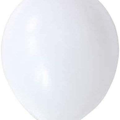 White Latex Balloons - Pack of 50 ALL PARTY SUPPLIES Pretty UR Party