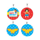 Wonder Woman Party Decorations Kit - 80 pieces Combo Pack BIRTHDAYS Pretty UR Party