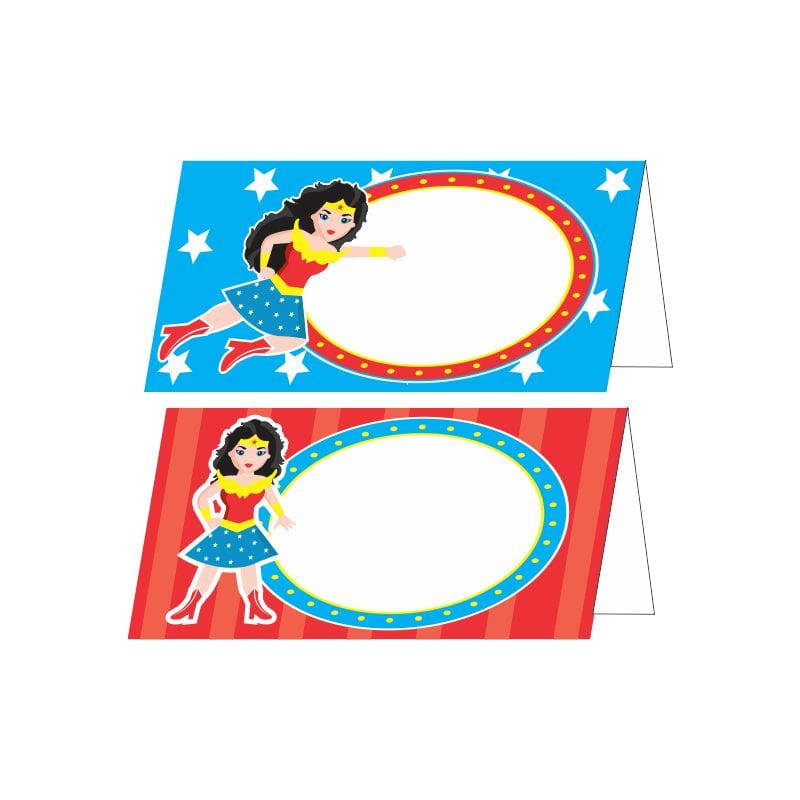 Wonder Woman Tableware Package BIRTHDAYS Pretty UR Party