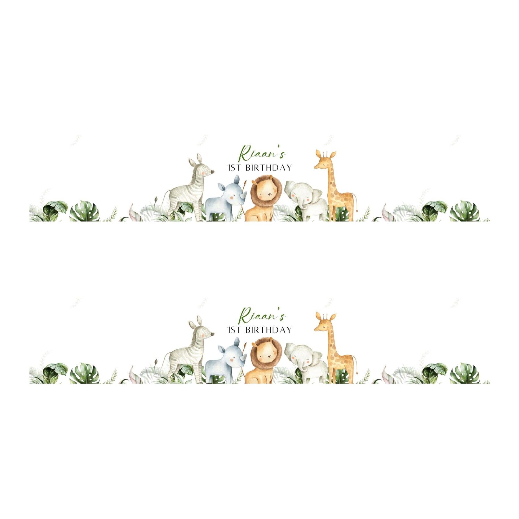 Wild One Wrist Bands - Pack of 10 THEME PARTIES Pretty UR Party