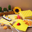 Yellow Paper Napkins - Pack of 20 THEME PARTIES Pretty UR Party