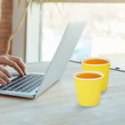 Yellow Paper Cups - pack of 10 THEME PARTIES Pretty UR Party