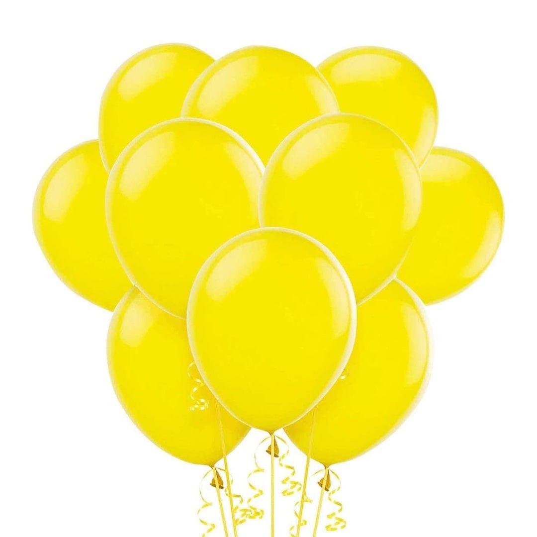 Yellow Latex Balloons - Pack of 50 ALL PARTY SUPPLIES Pretty UR Party